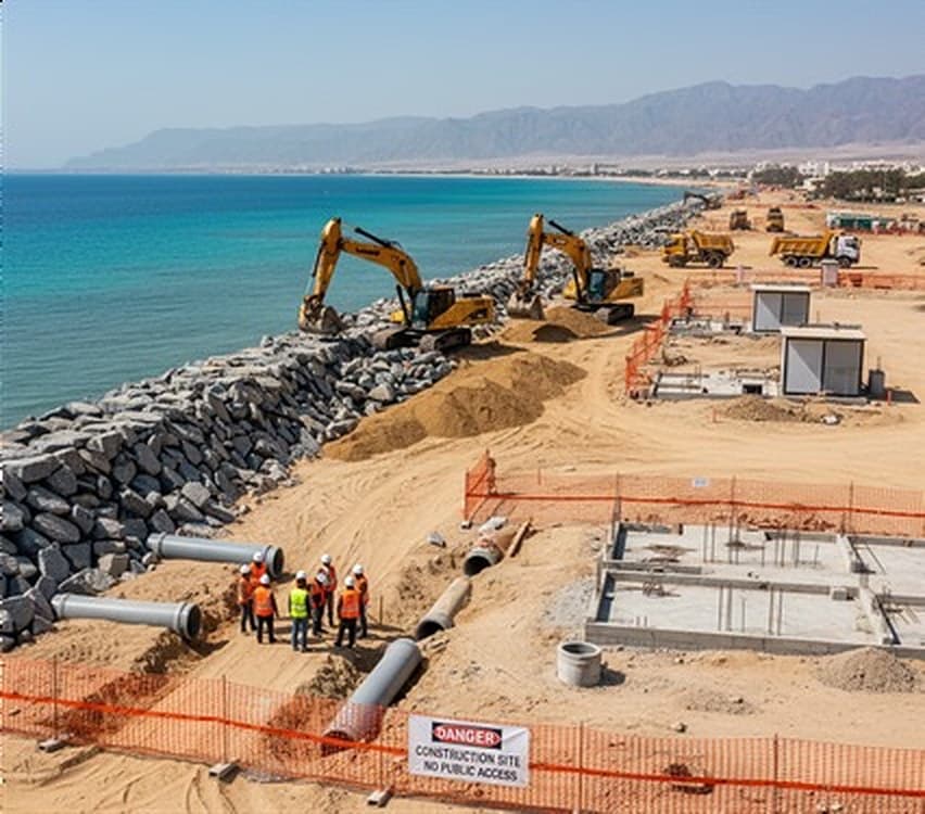 Al-Athaiba Beach Coastal Infrastructure Restoration