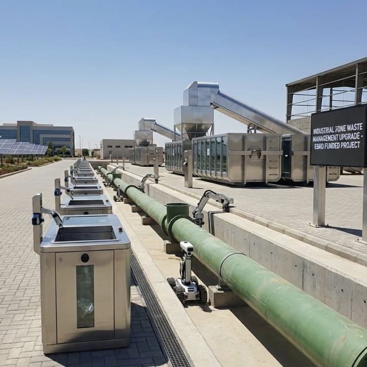 Green Economy & Automated Waste Assessment, Industrial Zones