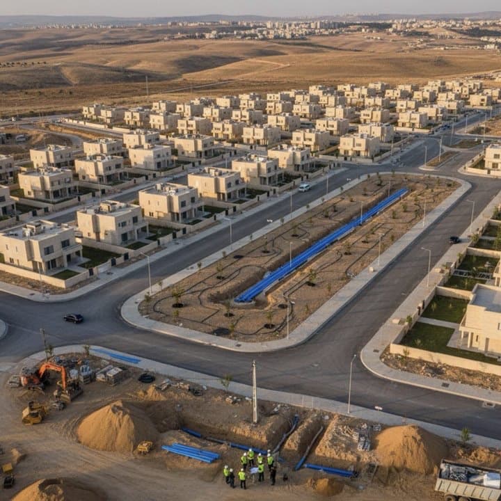 Residential Infrastructure, New Shamiya & Melghan