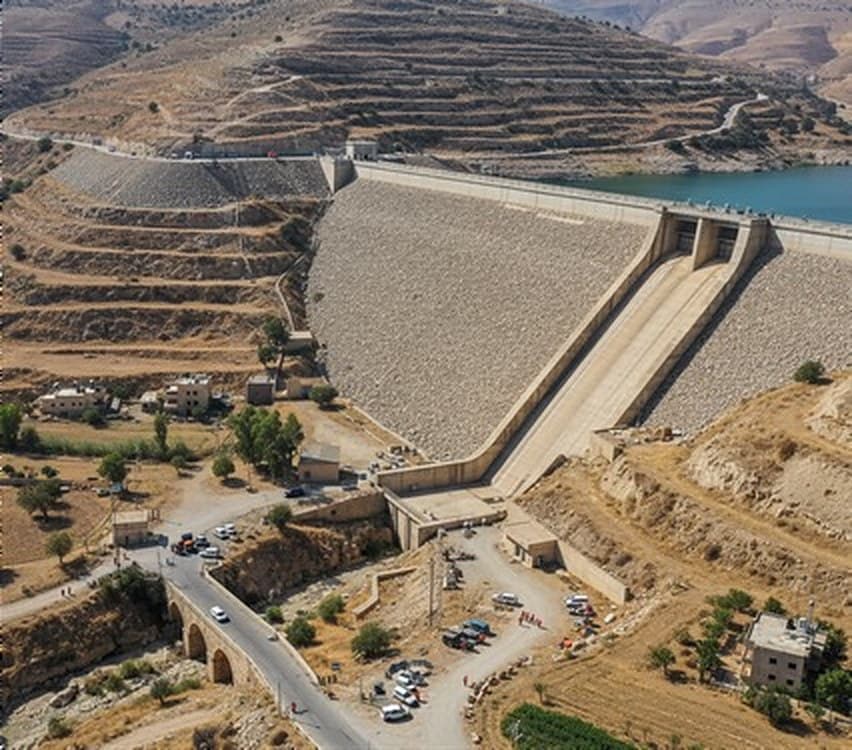 King Talal Dam Break Analysis & Risk Assessment