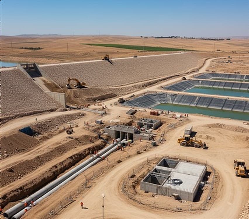 Maan City Stream Water Harvesting Infrastructure