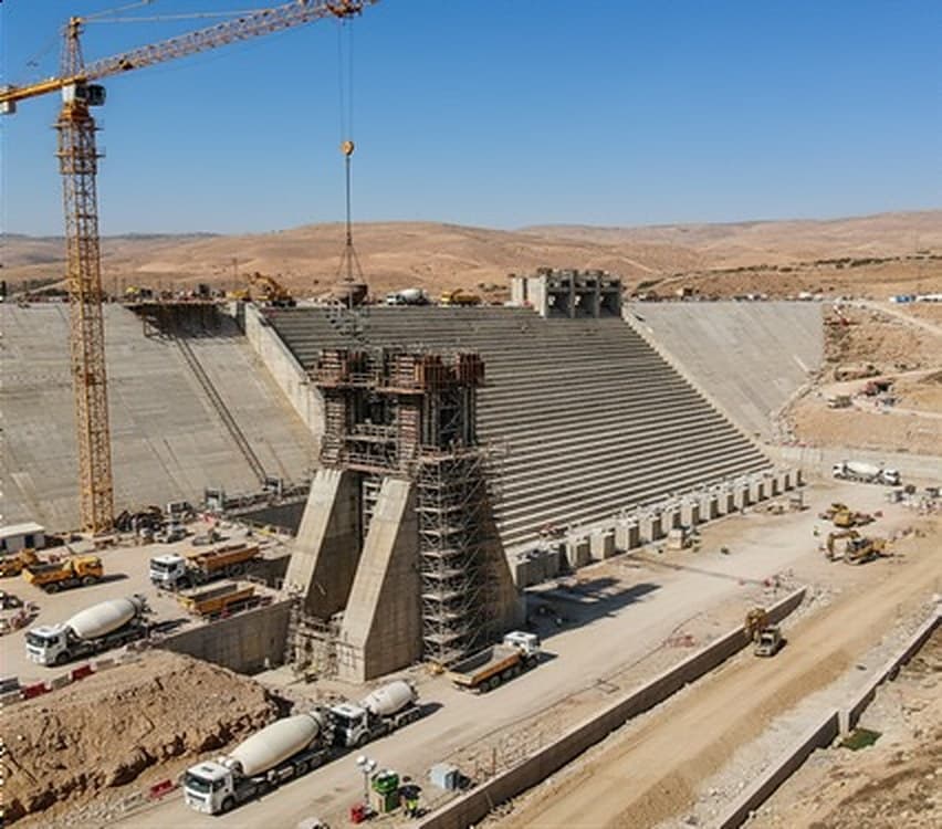 Mujib Dam RCC Infrastructure & Environmental Management